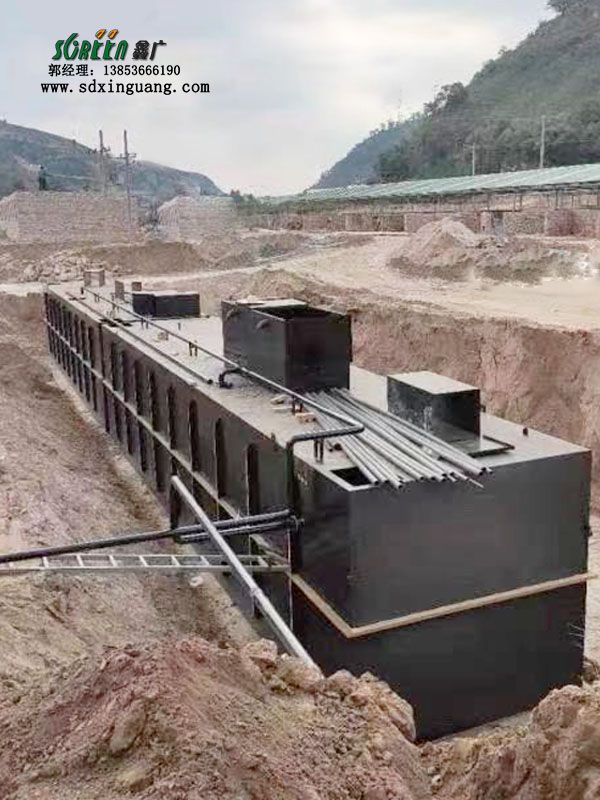 山東中小型工業一體化污水處理設備 環保定制 工地生活廢水凈化裝置